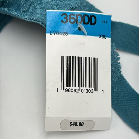NWT The Lily Fit Bra – Teal, Size 36DDD - Picture 6 of 8